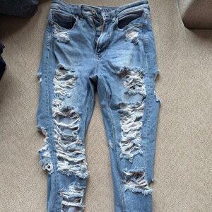 American eagle mom jeans